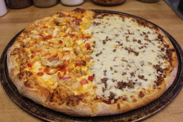 Large | Half and Half.