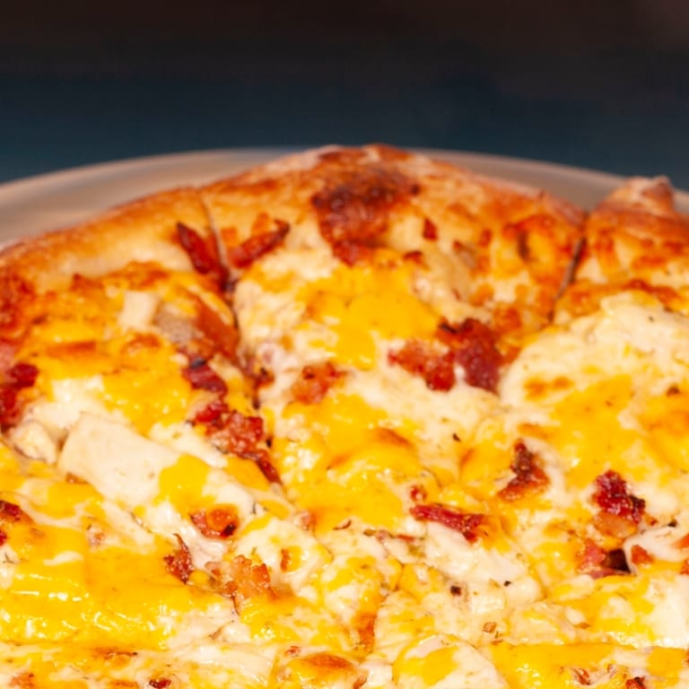 Chicken Bacon Ranch Pizza